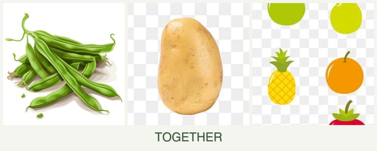 Can you plant beans, potatoes and pears together?