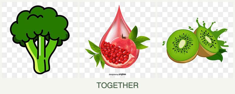 Can you plant broccoli, pomegranates and kiwi together?