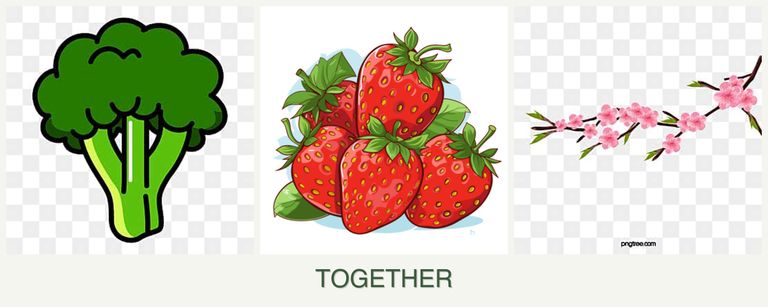 Can you plant broccoli, strawberries and peaches together?