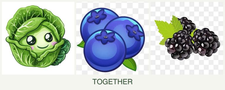 Can you plant cabbage, blueberries and blackberries together?