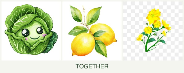 Can you plant cabbage, lemons and calendula together?