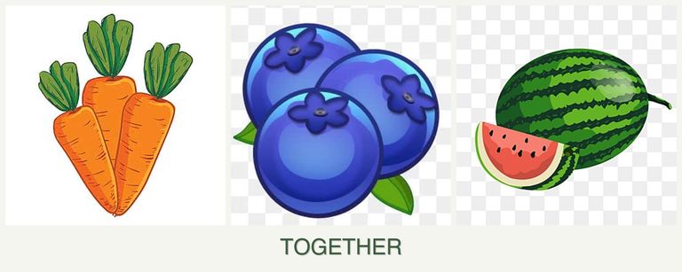 Can you plant carrots, blueberries and melons together?
