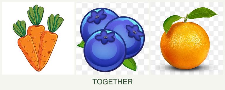 Can you plant carrots, blueberries and oranges together?