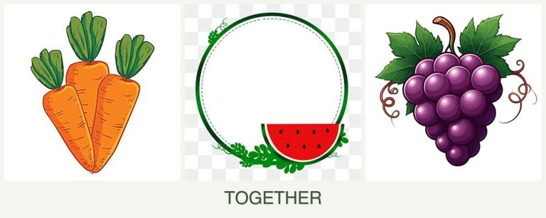 Can you plant carrots, watermelons and grapes together?