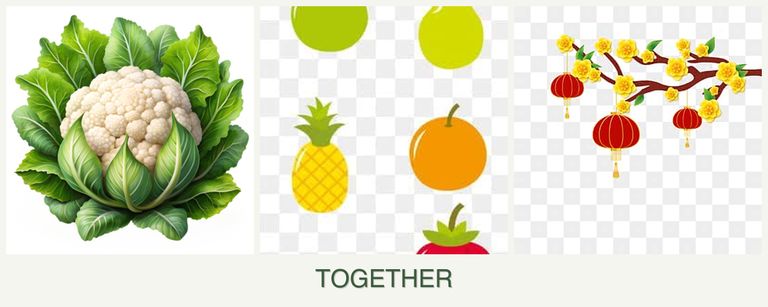 Can you plant cauliflower, pears and apricots together?