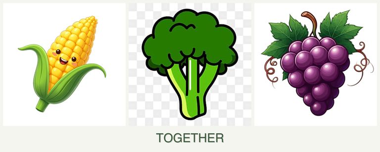Can you plant corn, broccoli and grapes together?