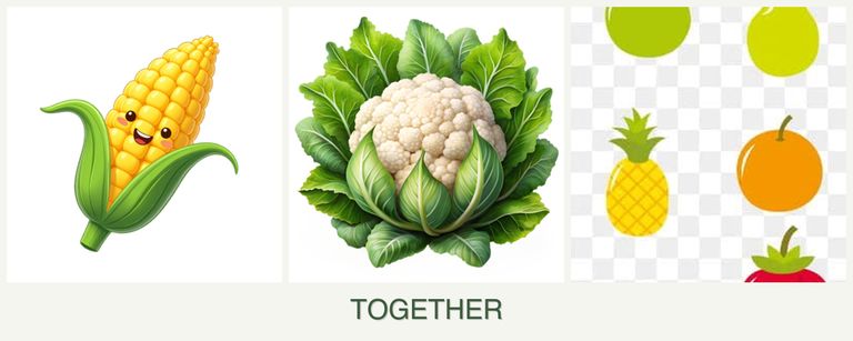 Can you plant corn, cauliflower and pears together?