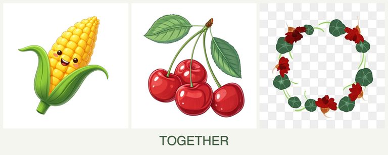 Can you plant corn, cherries and nasturtiums together?