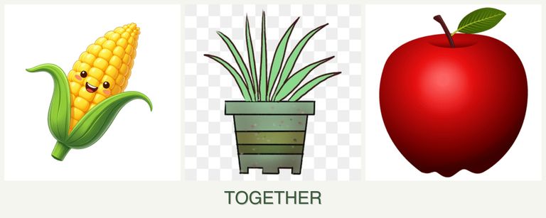 Can you plant corn, lemongrass and apples together?