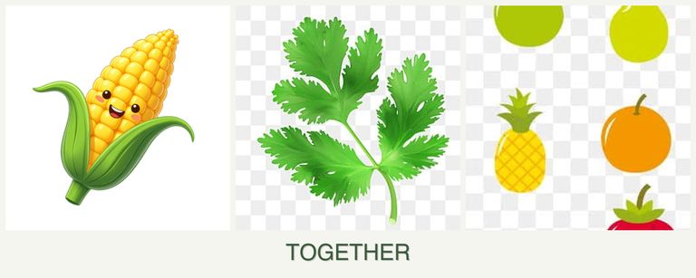 Can you plant corn, parsley and pears together?