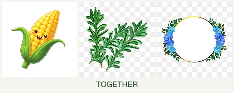 Can you plant corn, rosemary and zinnias together?