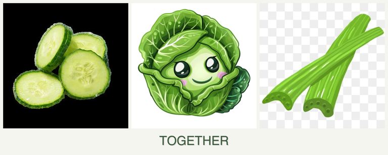 Can you plant cucumbers, cabbage and celery together?