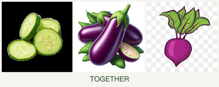 Can you plant cucumbers, eggplant and beets together?