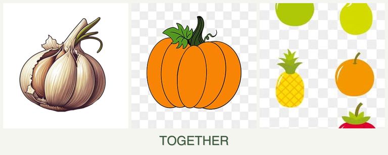 Can you plant garlic, pumpkin and pears together?