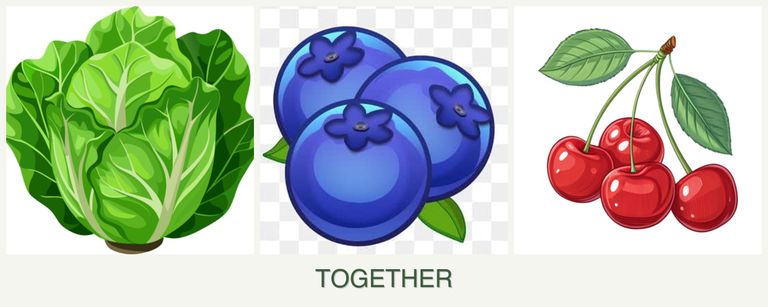Can you plant lettuce, blueberries and cherries together?