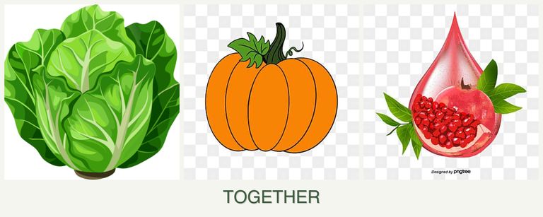 Can you plant lettuce, pumpkin and pomegranates together?