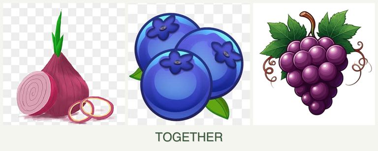 Can you plant onions, blueberries and grapes together?