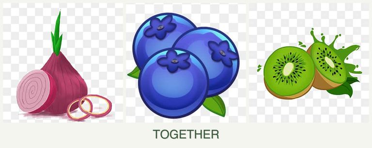 Can you plant onions, blueberries and kiwi together?