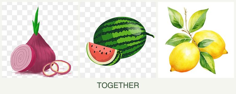 Can you plant onions, melons and lemons together?