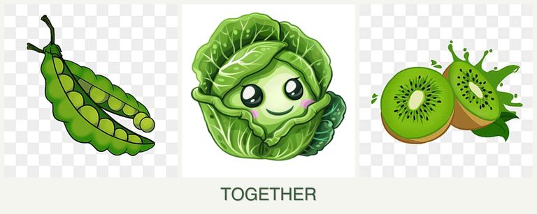 Can you plant peas, cabbage and kiwi together?