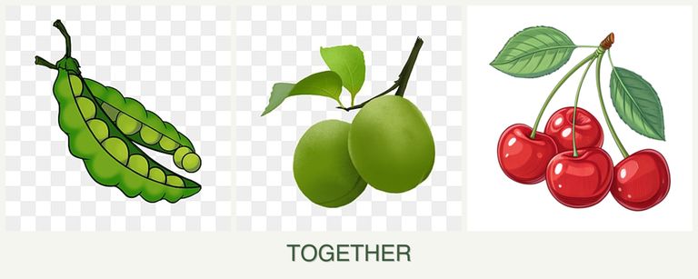 Can you plant peas, plums and cherries together?