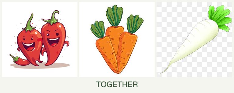 Can you plant peppers, carrots and radishes together?