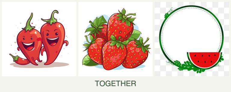 Can you plant peppers, strawberries and watermelons together?