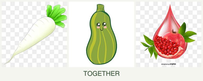Can you plant radishes, zucchini and pomegranates together?