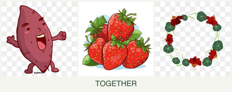 Can you plant sweet potatoes, strawberries and nasturtiums together?