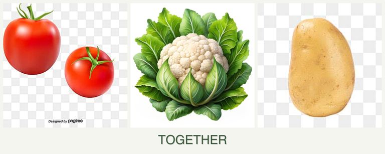 Can you plant tomatoes, cauliflower and potatoes together?
