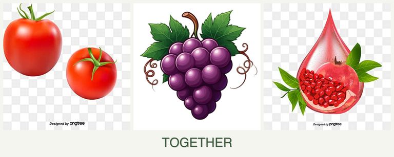 Can you plant tomatoes, grapes and pomegranates together?
