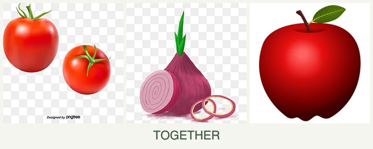 Can you plant tomatoes, onions and apples together?