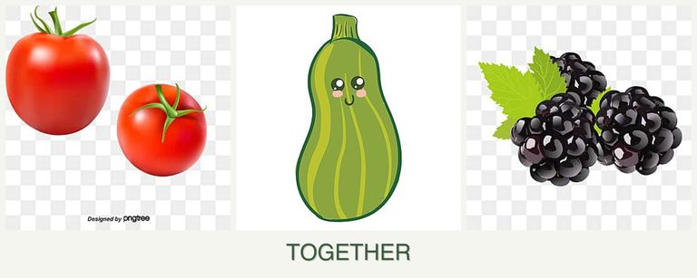 Can you plant tomatoes, zucchini and blackberries together?