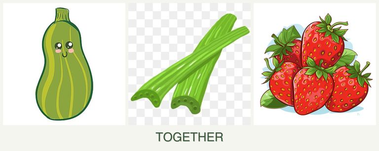 Can you plant zucchini, celery and strawberries together?