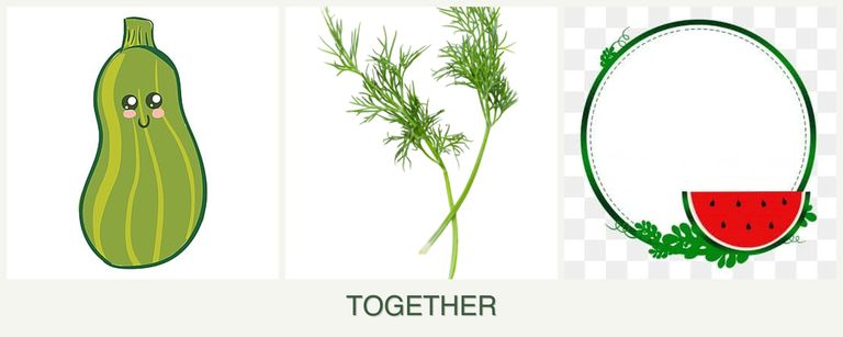 Can you plant zucchini, dill and watermelons together?