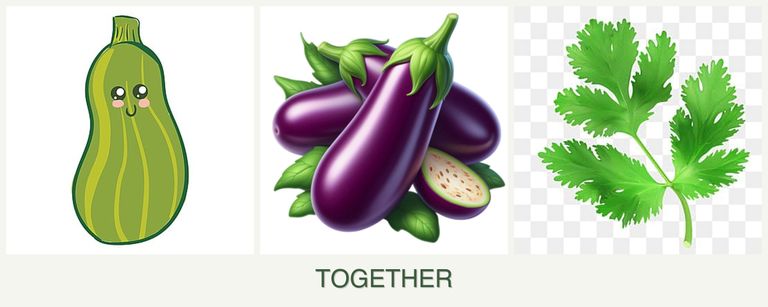 Can you plant zucchini, eggplant and parsley together?