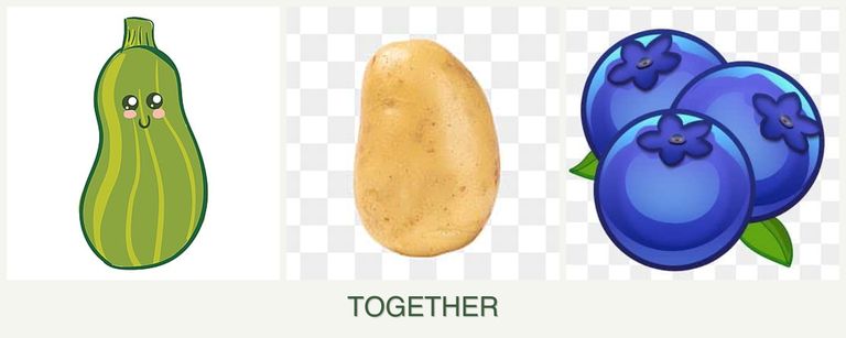 Can you plant zucchini, potatoes and blueberries together?