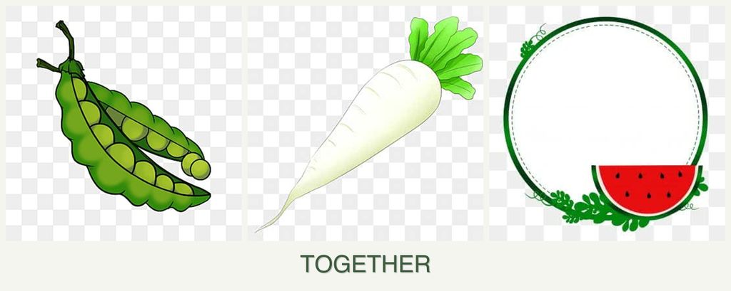 Can you plant peas, radishes and watermelons together?